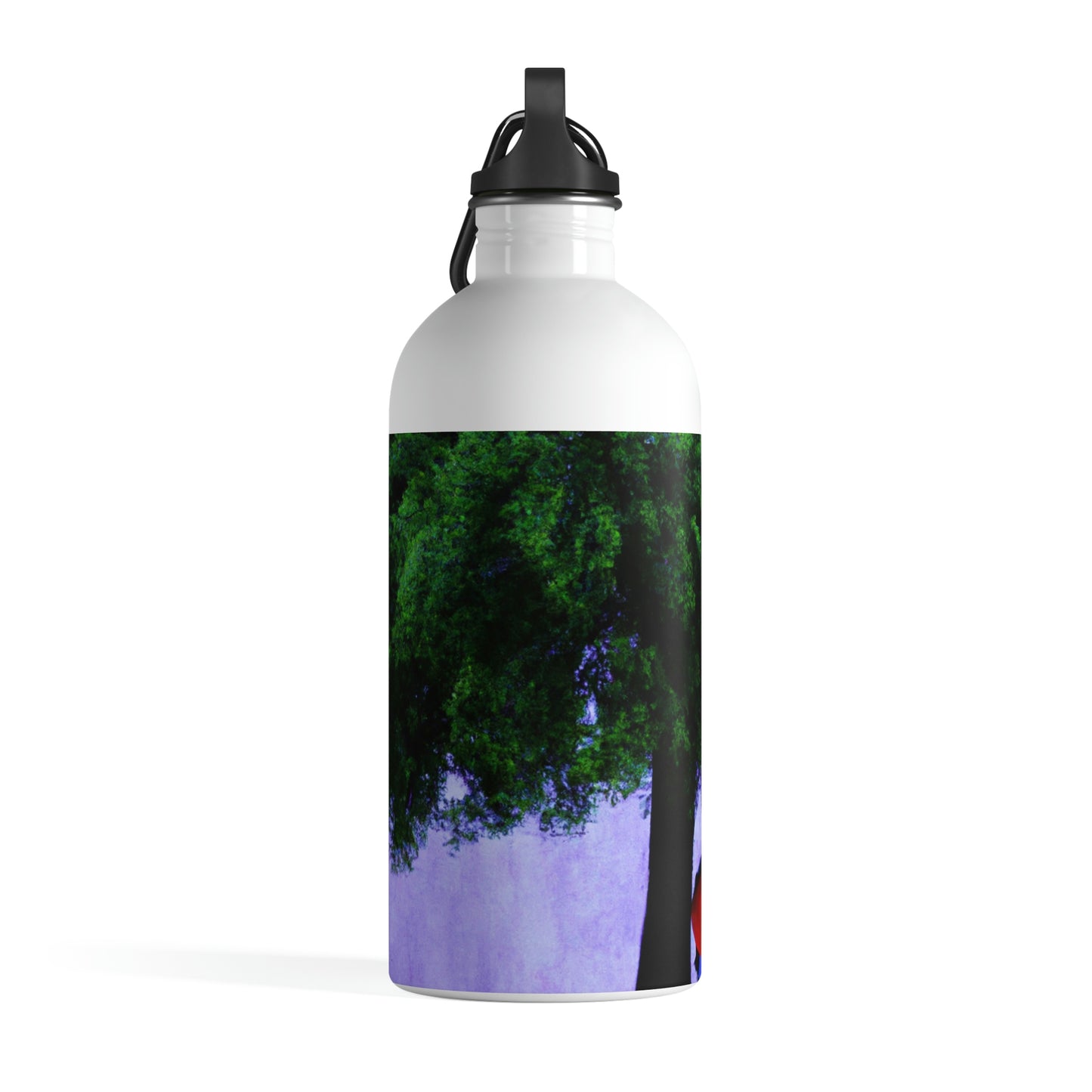 "Beneath the Rainy Sky." - The Alien Stainless Steel Water Bottle