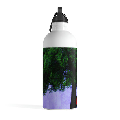 "Beneath the Rainy Sky." - The Alien Stainless Steel Water Bottle