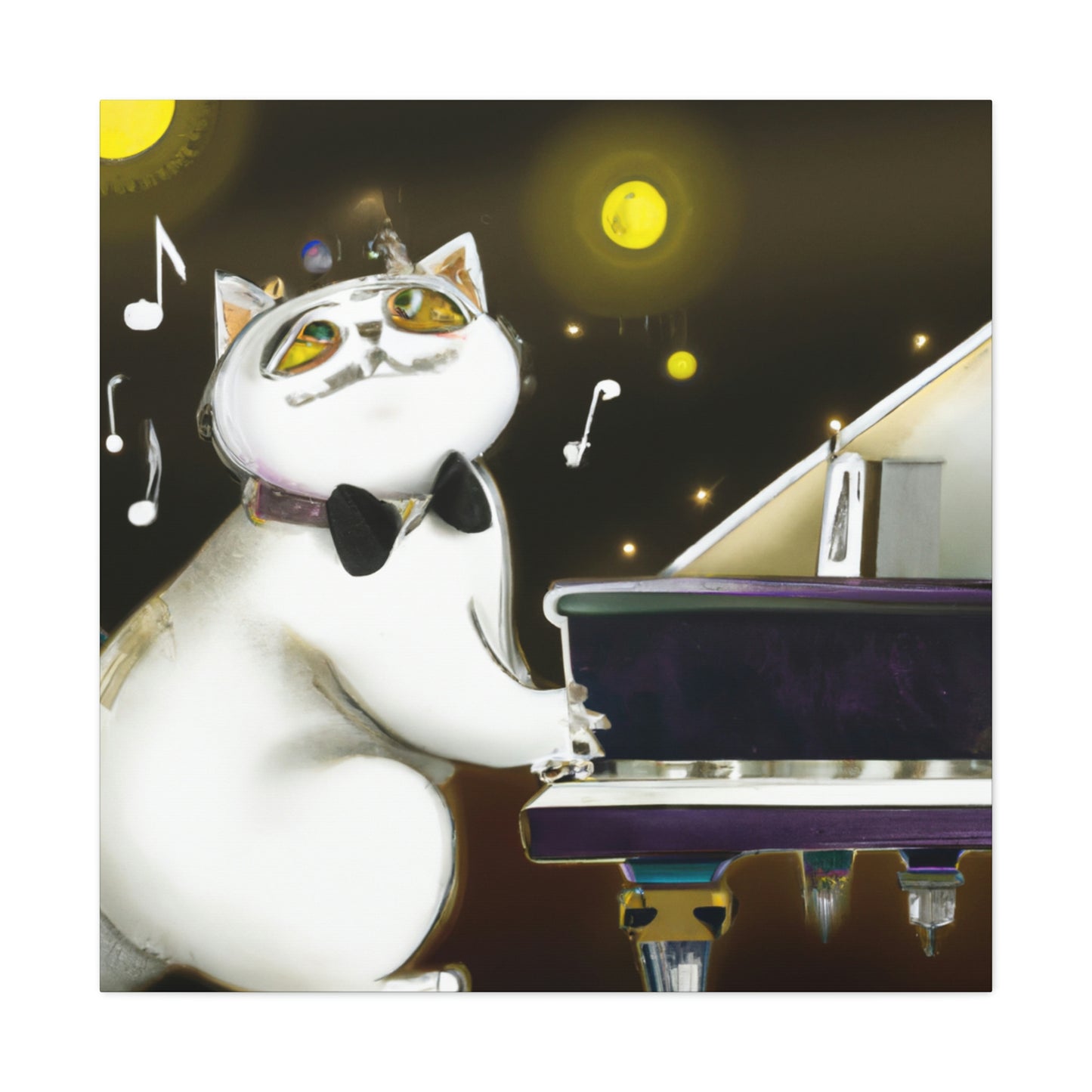 "The Magical Musician: A Cat's Tale" - The Alien Canva