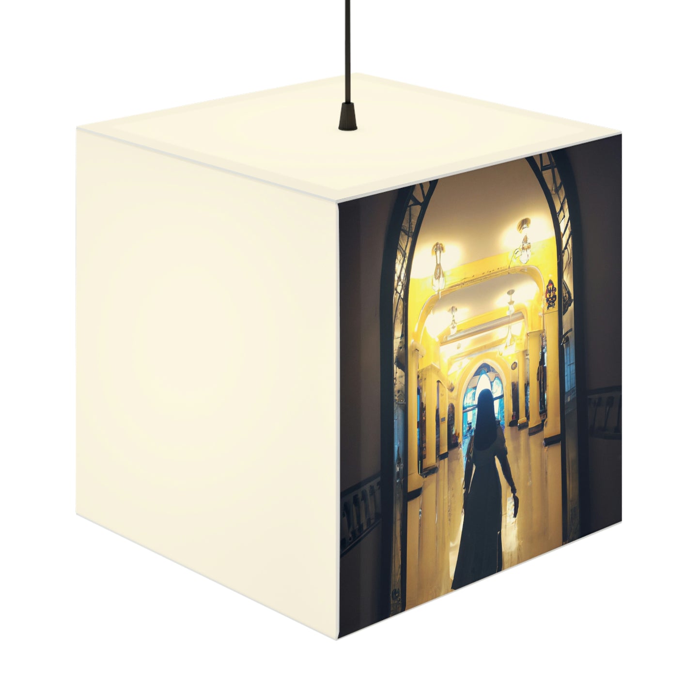 "Escape From the Enchanted Palace" - The Alien Light Cube Lamp