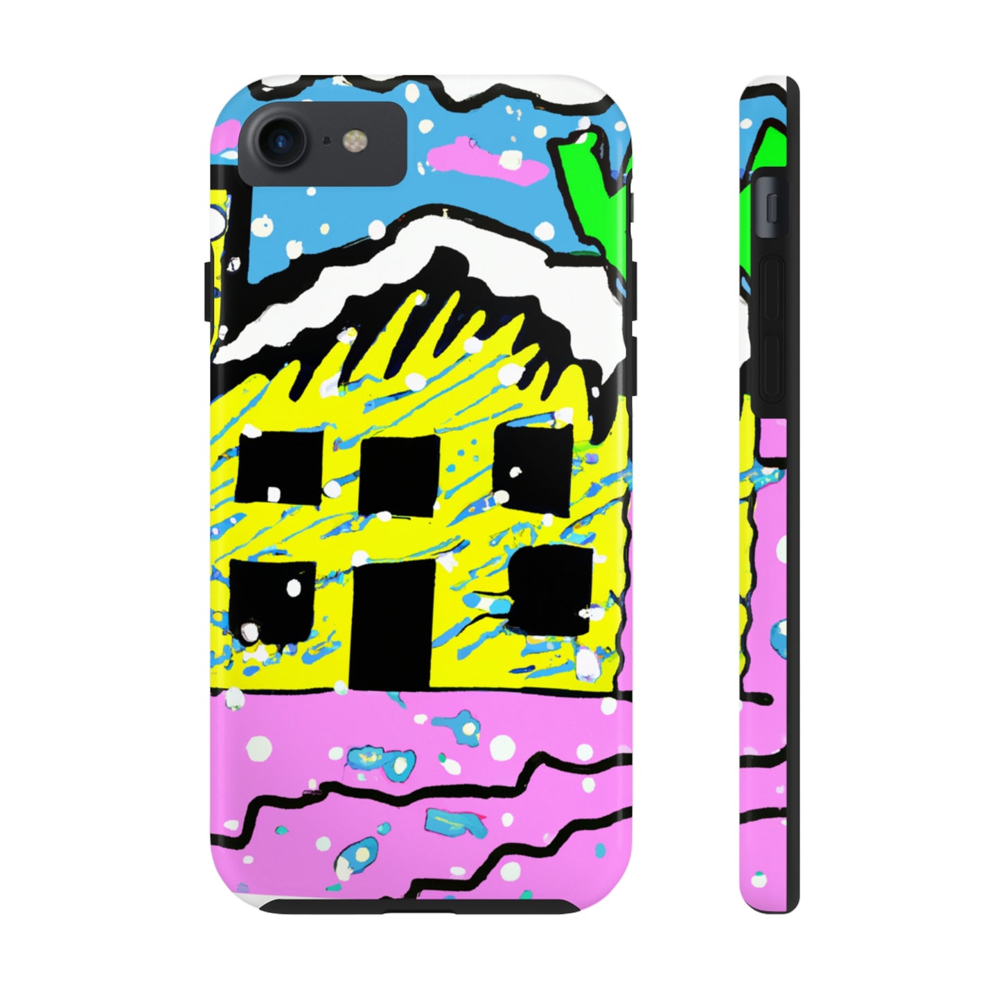 "Desolate Winter Dwelling" - The Alien Tough Phone Cases