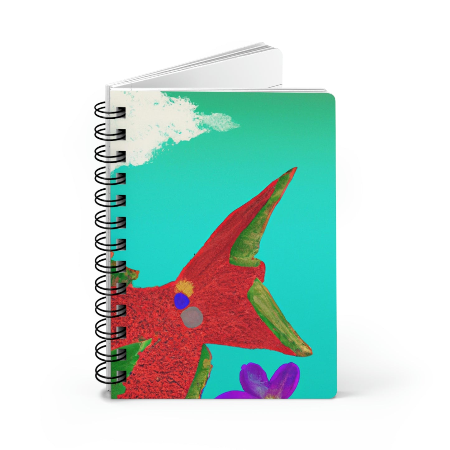 El misterioso pez volador y su enigmático secreto - The Alien Cuaderno encuadernado en espiral