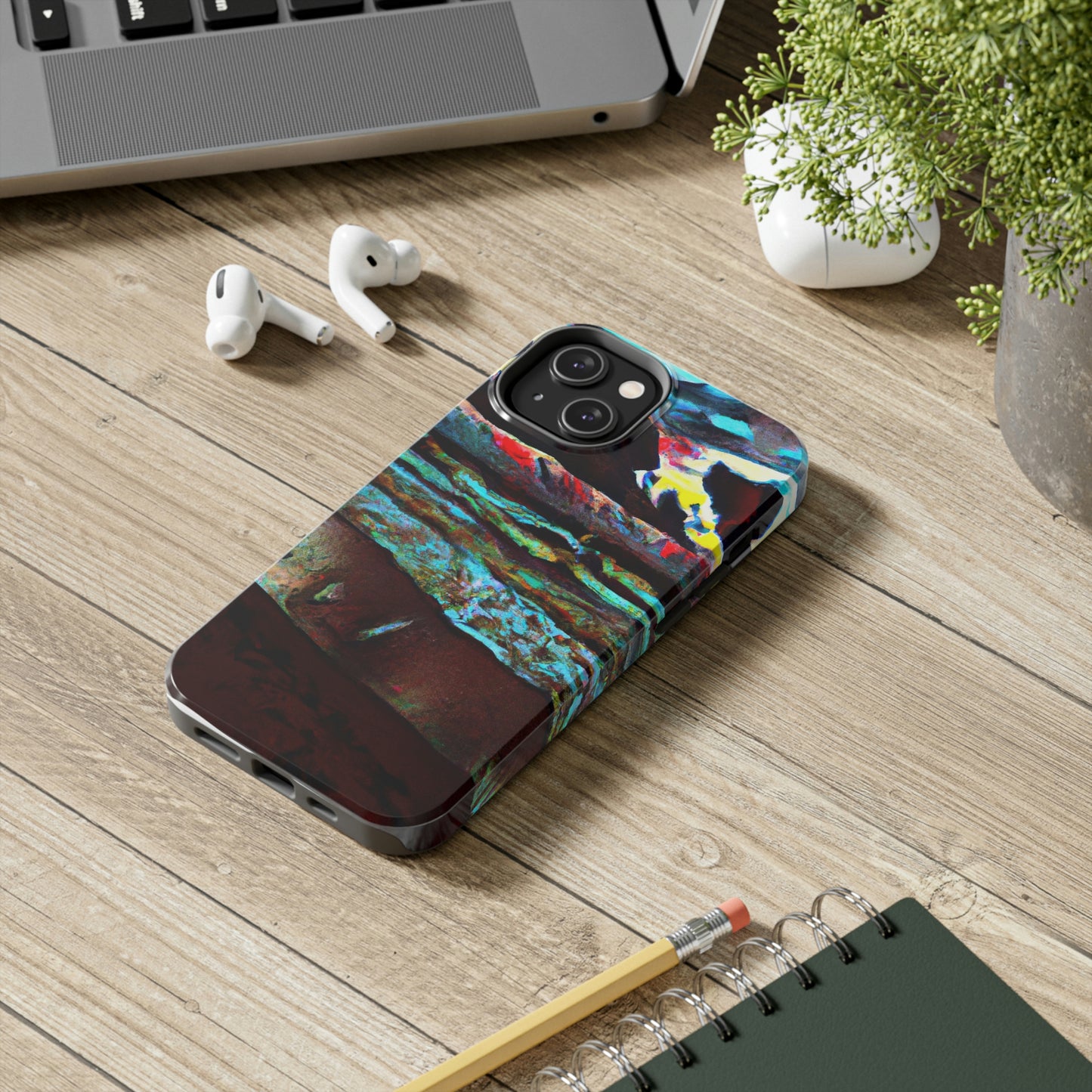 "Dusk at Sea: A Tempestuous Gathering" - The Alien Tough Phone Cases