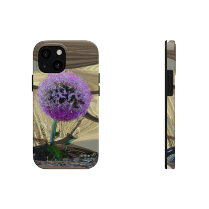 „A Blooming Miracle: Beauty in Chaos“ – The Alien Tough Phone Cases