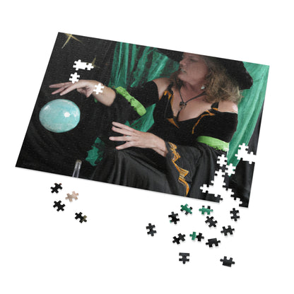 "The Witch's Enchanted Ball Prep" - The Alien Jigsaw Puzzle