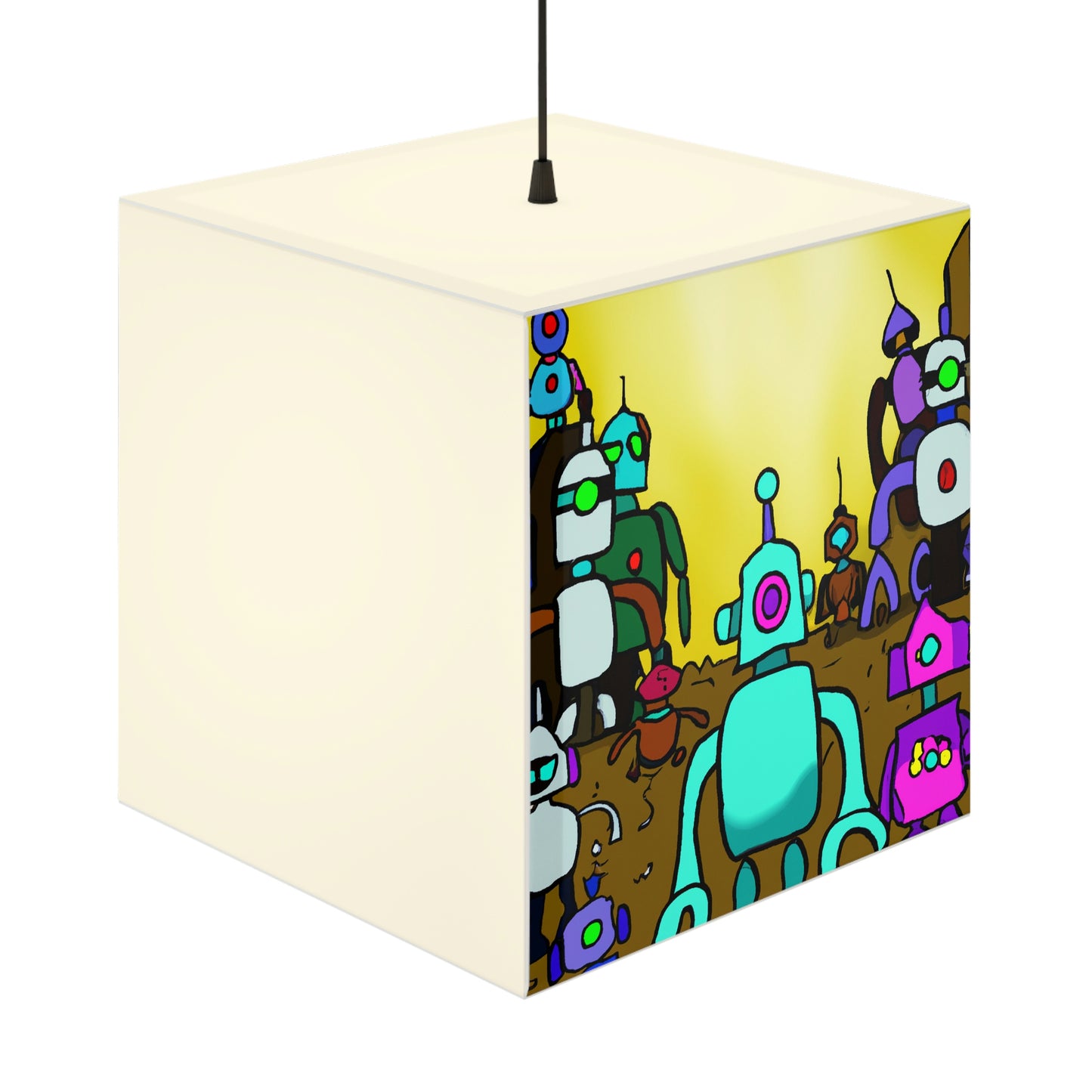 "Ein Spektrum versklavter Maschinen" - Die Alien Light Cube Lampe