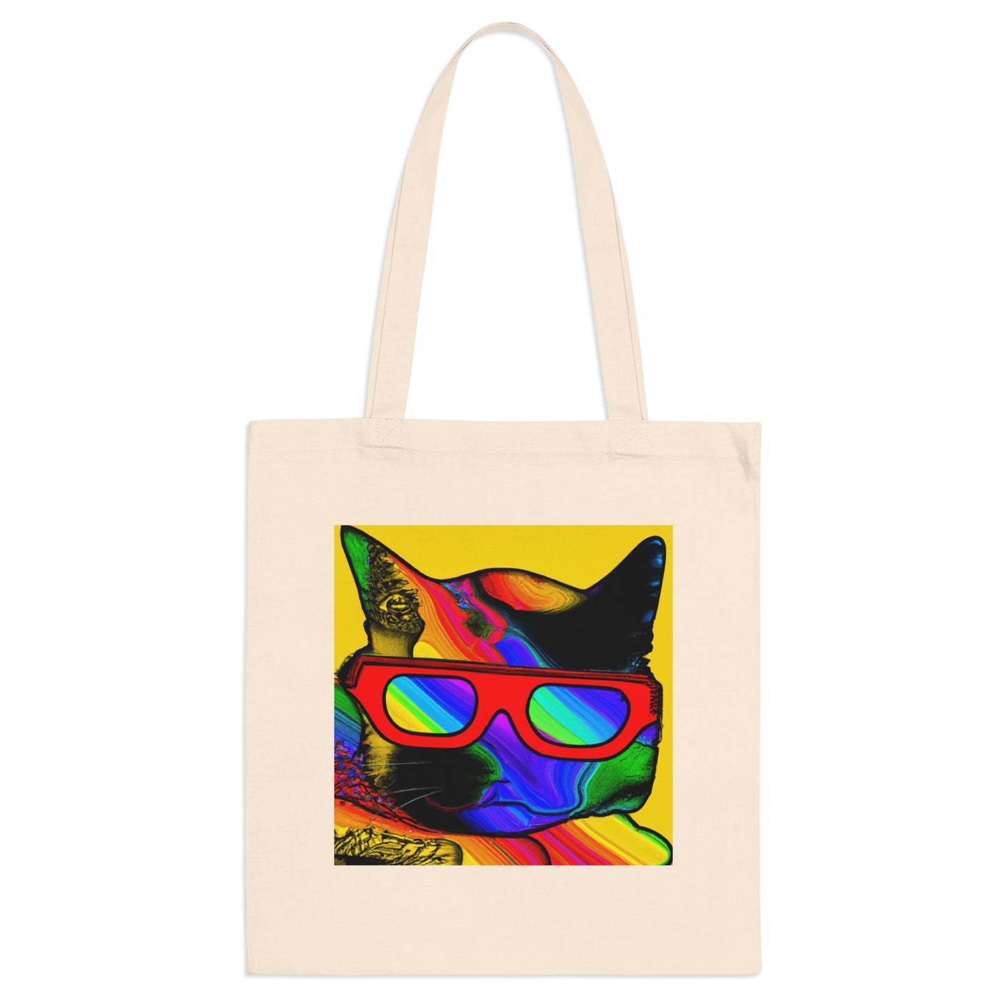 "Cool Cat in Sunglasses" - The Alien Tote Bag