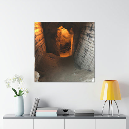 "Search for a Forbidden Abyss: Unveiling the Secret of the Underground City" - The Alien Canva