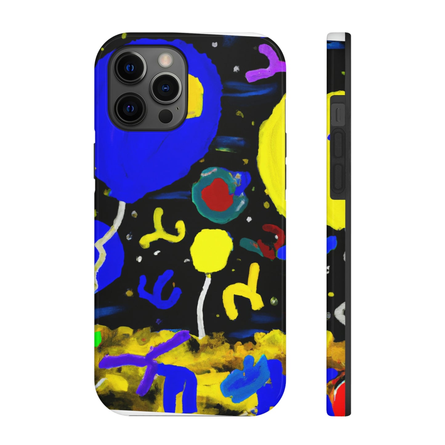 "A Starry Night Rainbow" - The Alien Tough Phone Cases