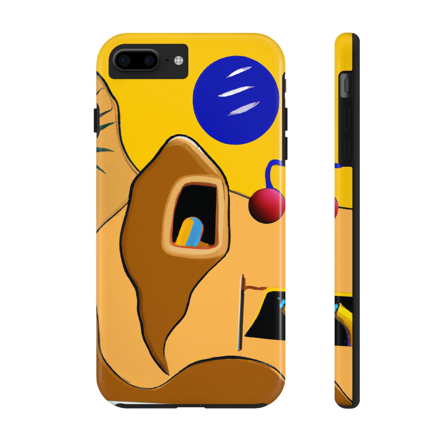 "Desert Mirage: The Forgotten Oasis" - The Alien Tough Phone Cases