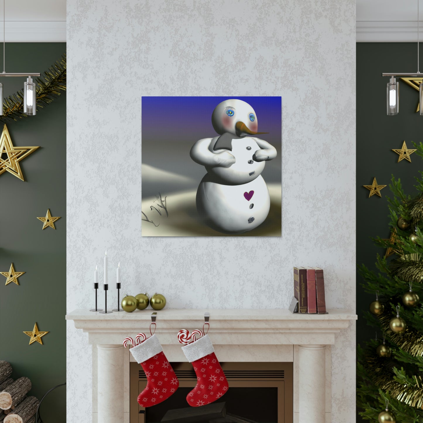 "Chilly But Hopeful: The Snowman's Quest For A Hug" - The Alien Canva