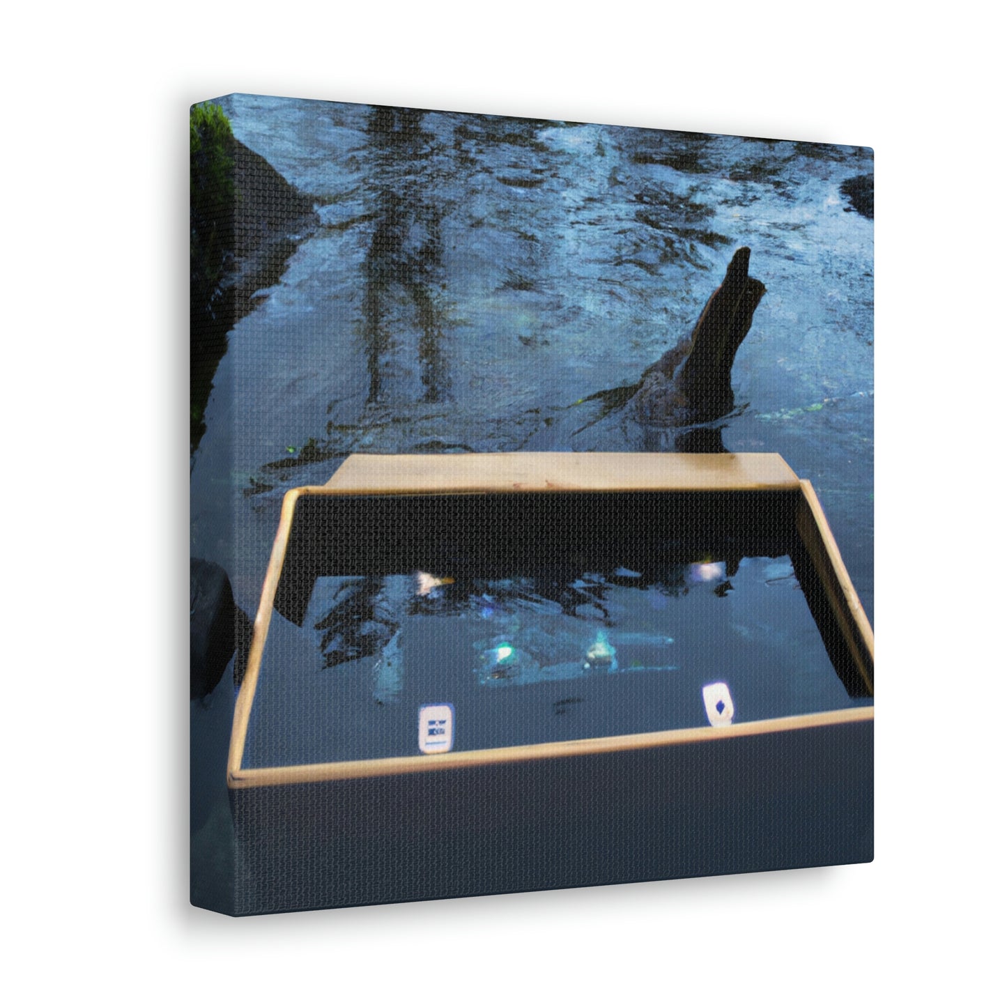 "La caja misteriosa flotante" - The Alien Canva