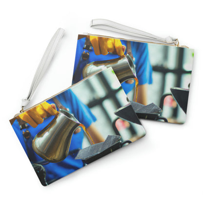 "Eine Tasse Mut" - Die Alien Clutch Bag