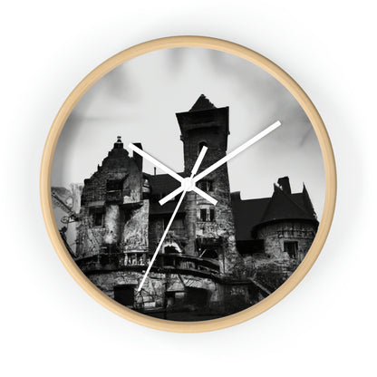 "Castle of Mystifying Secrets: A Haunted Adventure" - The Alien Wall Clock