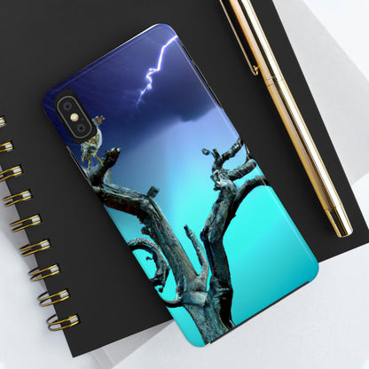 "Alleine gegen den Sturm" - Die Alien Tough Phone Cases