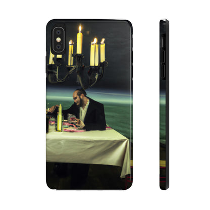 "A Beacon of Romance: An Intimate Candlelit Dinner in a Forgotten Lighthouse" - The Alien Tough Phone Cases