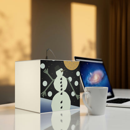 „A Winter Night's Wish“ – Die Alien Light Cube Lampe