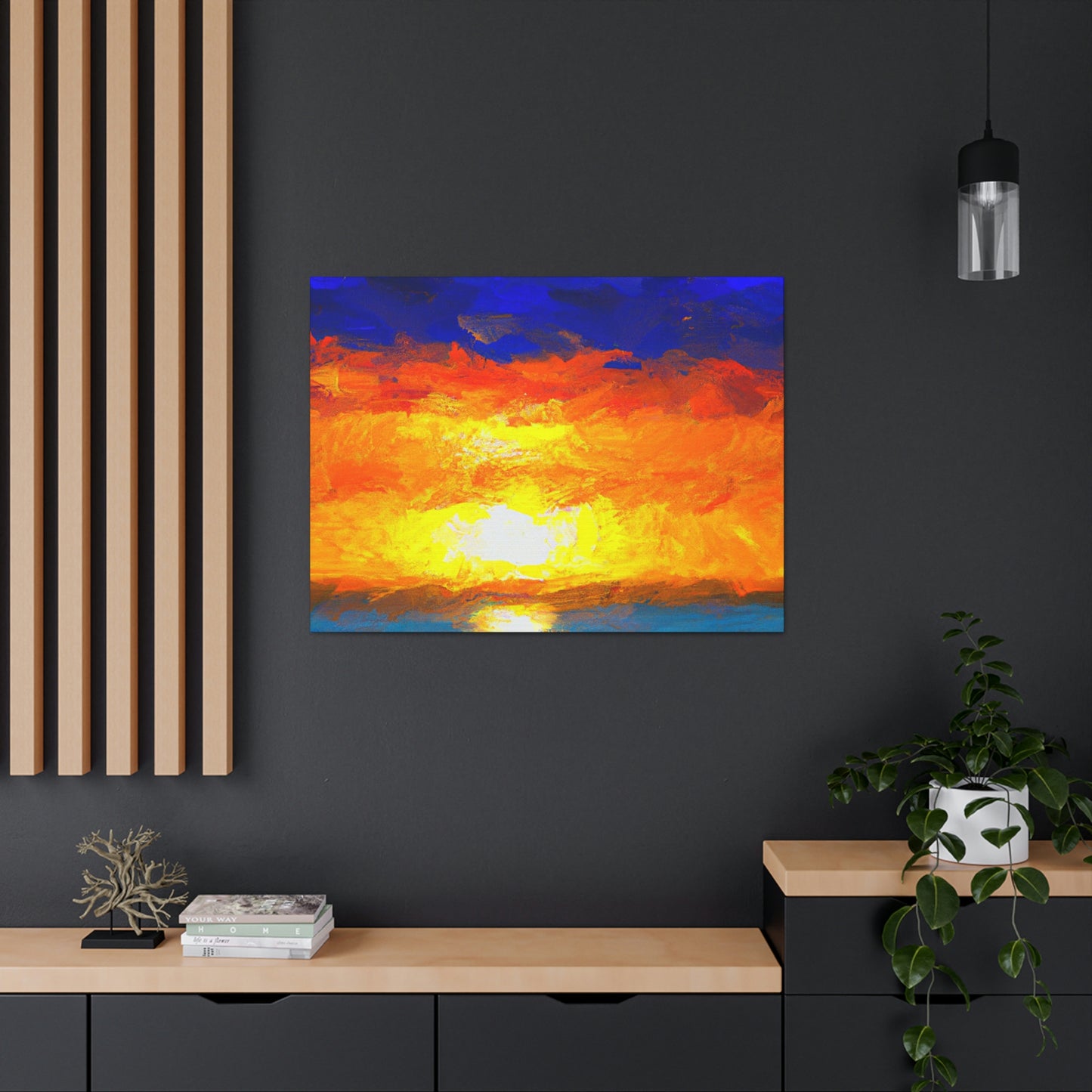 Sunrise Seascape Artist - Peter Ocean - Leinwand