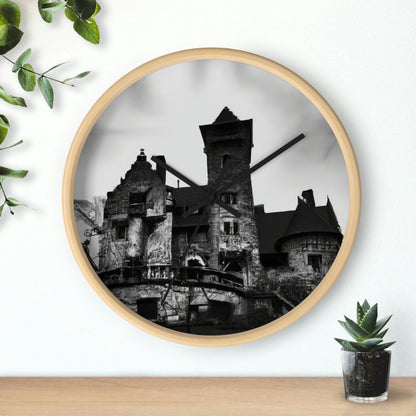 "Castle of Mystifying Secrets: A Haunted Adventure" - The Alien Wall Clock