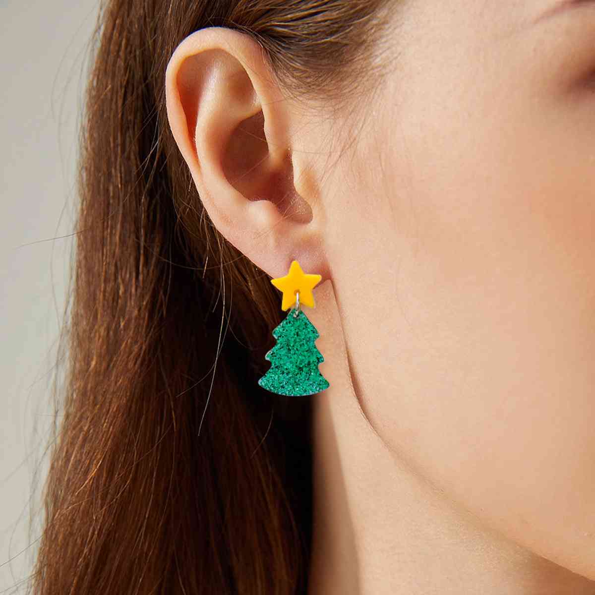 Christmas Alloy Earrings