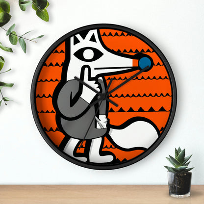 The Fox's Stolen Secret - The Alien Wall Clock