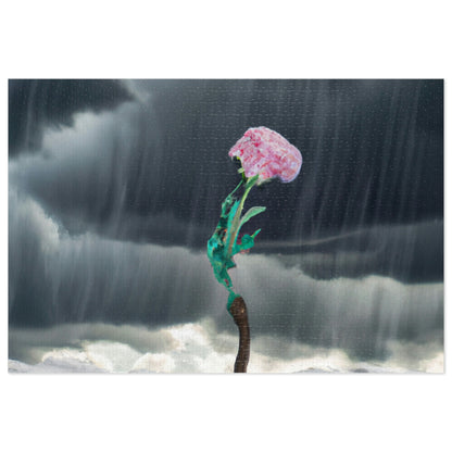 "Aight Against the Storm: La historia de una flor solitaria" - El rompecabezas alienígena