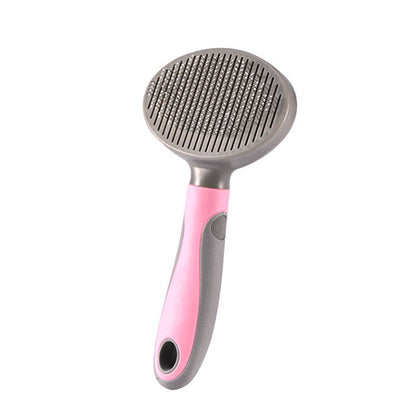 Pet steel needle brush