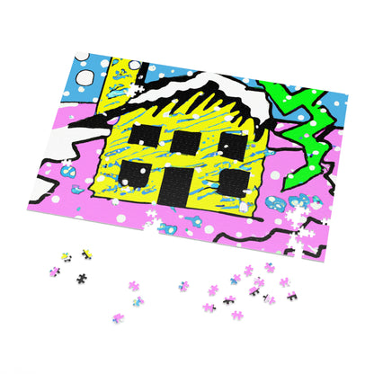 "Desolate Winter Dwelling" - The Alien Jigsaw Puzzle