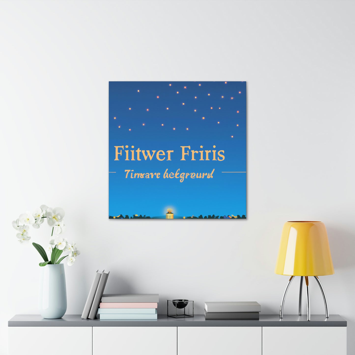 The Firefly Artist - Canvas