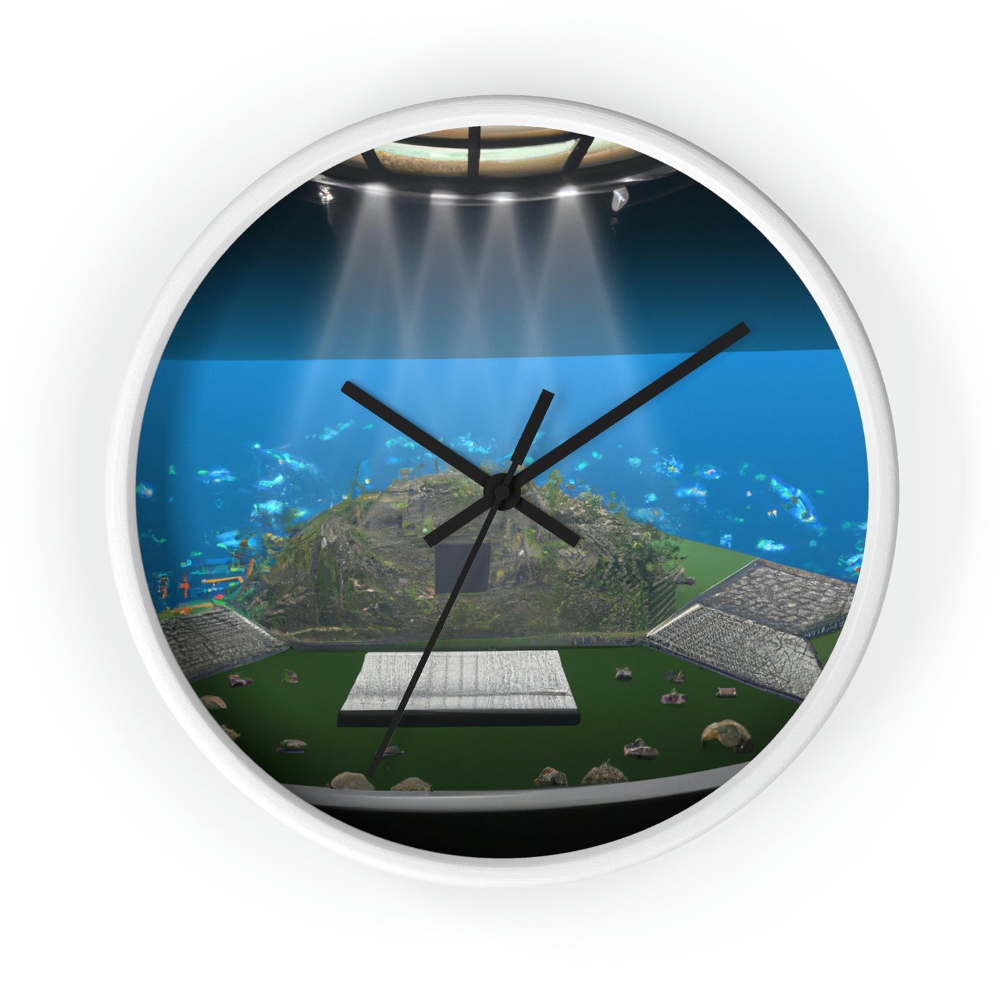 "Aquatheater: música sumergida y actuación" - El reloj de pared alienígena