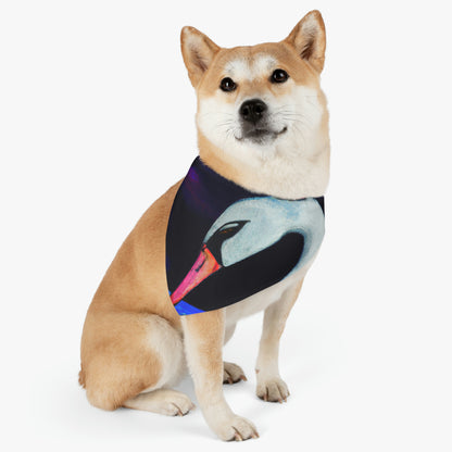 "A Swan's Lament: The Widowed Heavens" - The Alien Pet Bandana Collar