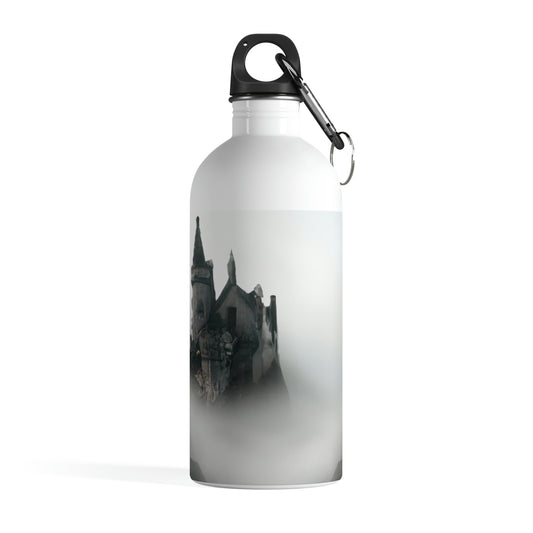 "Ghostly Citadel of the Mist" - The Alien Stainless Steel Water Bottle