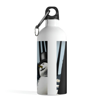 "Chilly Adventures in the Enchanted Forest" - The Alien Stainless Steel Water Bottle