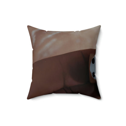 The Mystifying Choice - The Alien Square Pillow