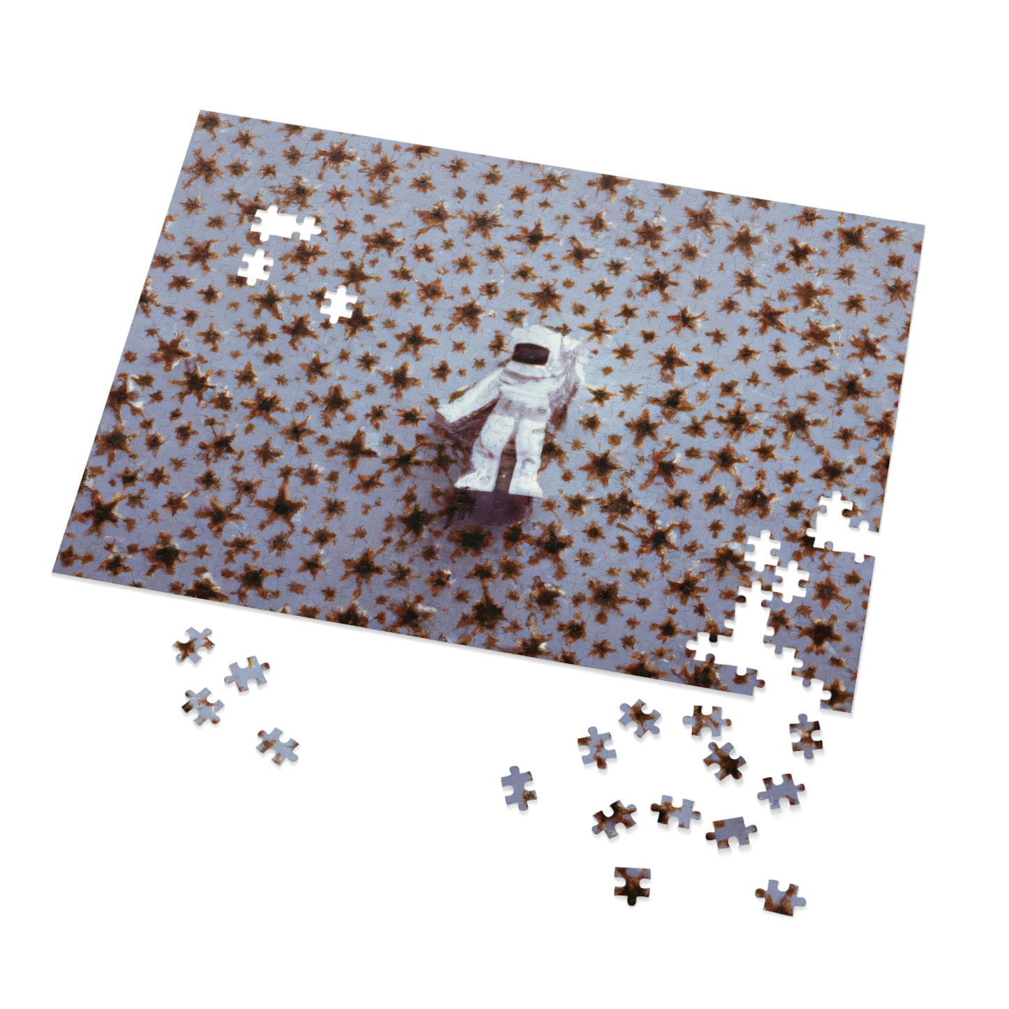 "A Small Adventurer Among Giant Stars" - The Alien Jigsaw Puzzle