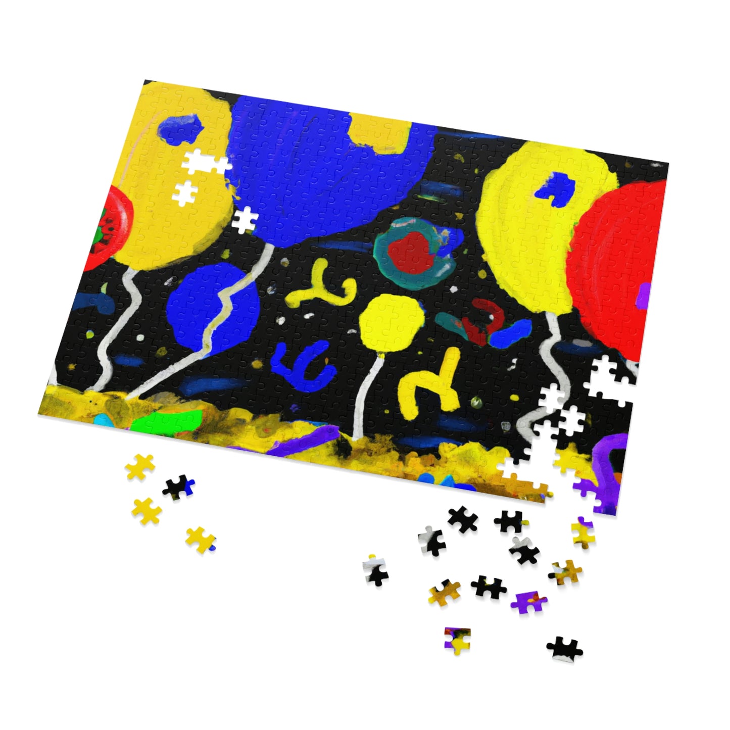 "A Starry Night Rainbow" - Das Alien-Puzzle