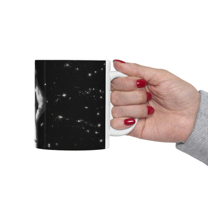 "A Celestial Sea Dance" - The Alien Ceramic Mug 11 oz