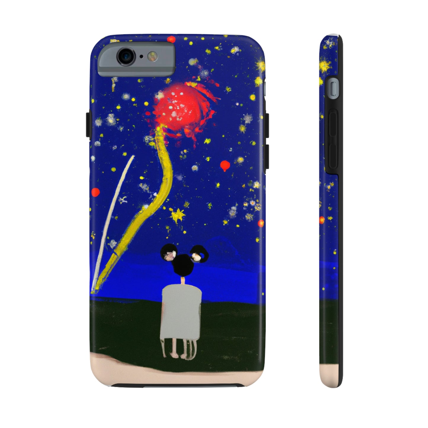 "A Spark of Solitude" - The Alien Tough Phone Cases