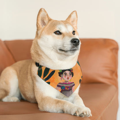 "A Child's Unexpected Enchanted Journey" - The Alien Pet Bandana Collar