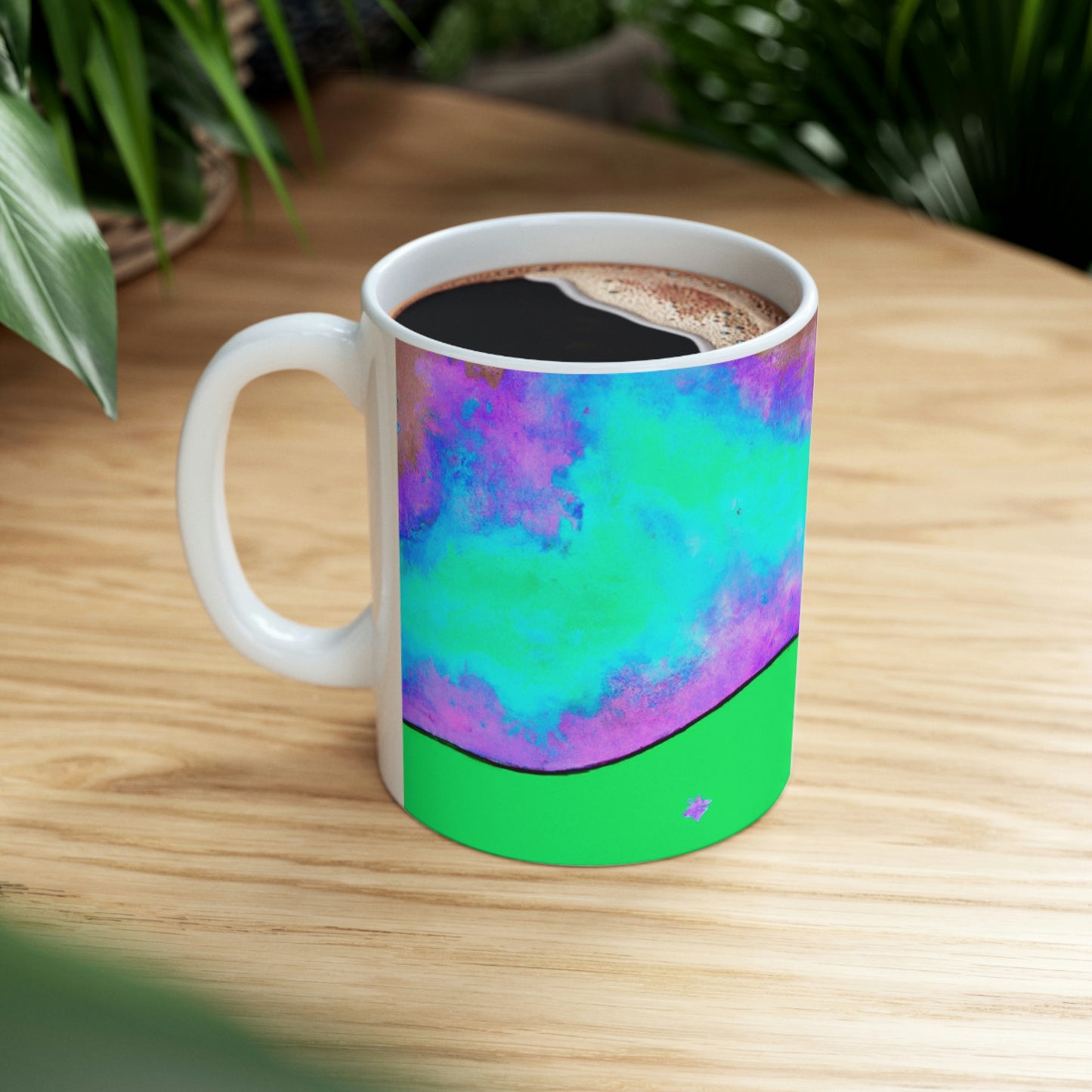 "Alone in the Alien Sky" - The Alien Ceramic Mug 11 oz