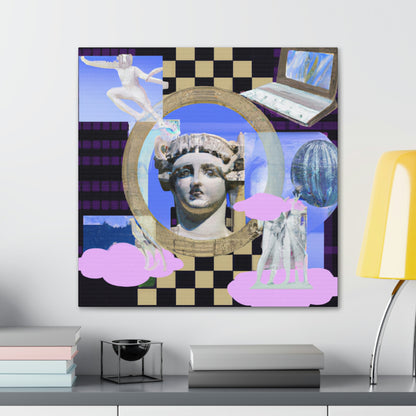 "A Fusion of Fine and Tech Art" - Canvas