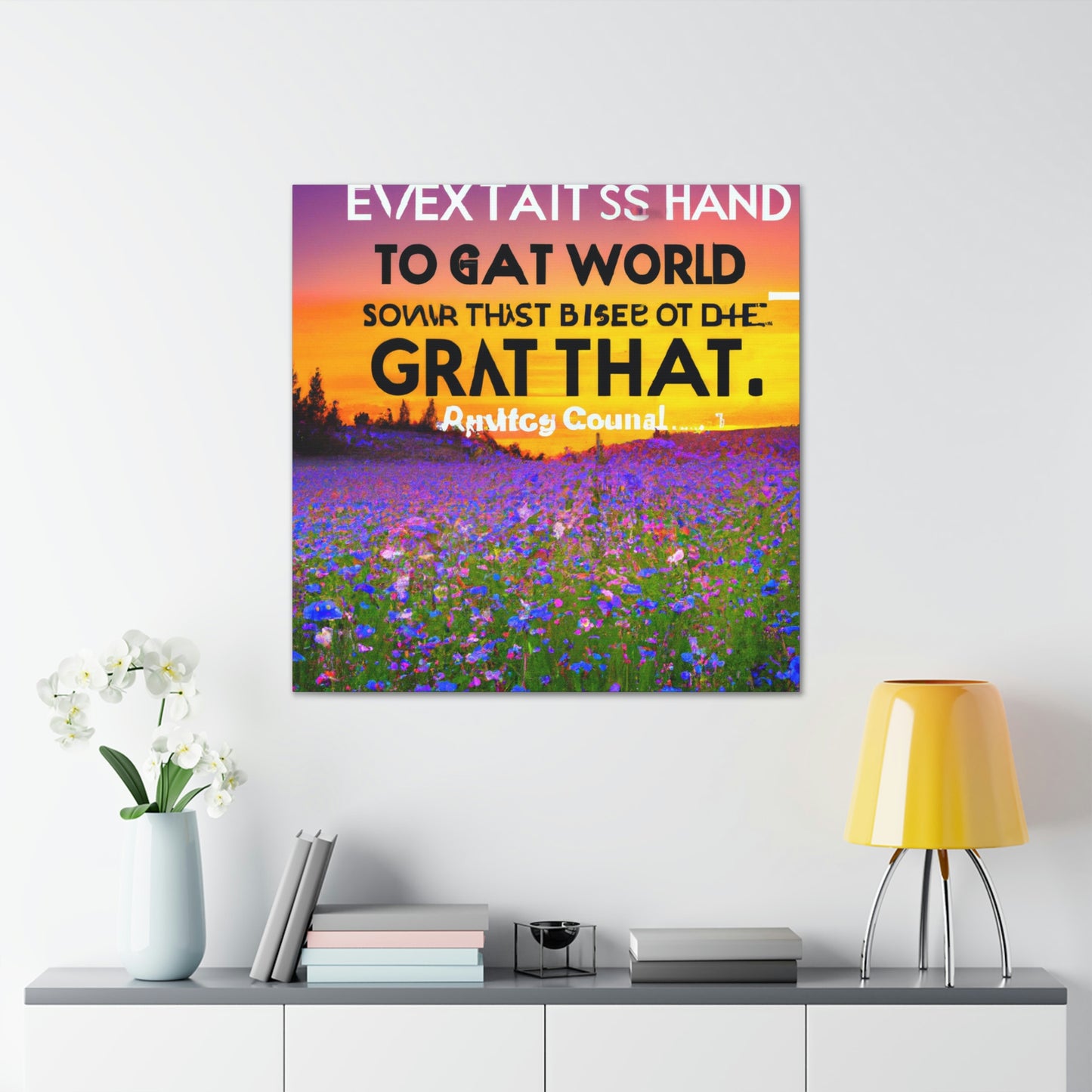 "Gratitude at Sunrise" - Canvas