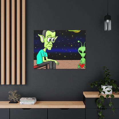 "Wiedervereint mit den Sternen" - The Alien Canva