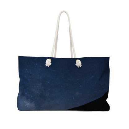 "A Starlit Tranquility" - Die Alien Weekender Bag