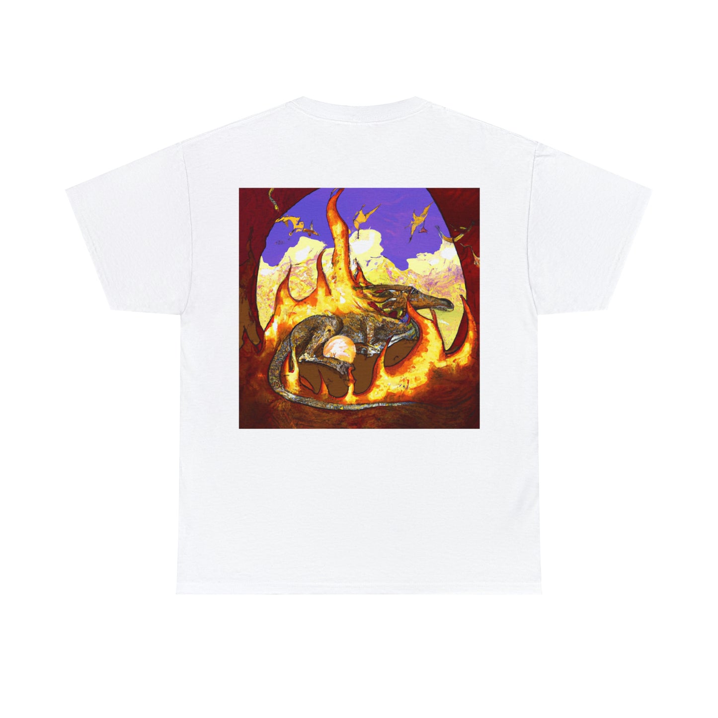 "A Slumbering Dragon in an Infernal Embrace" - The Alien T-shirt