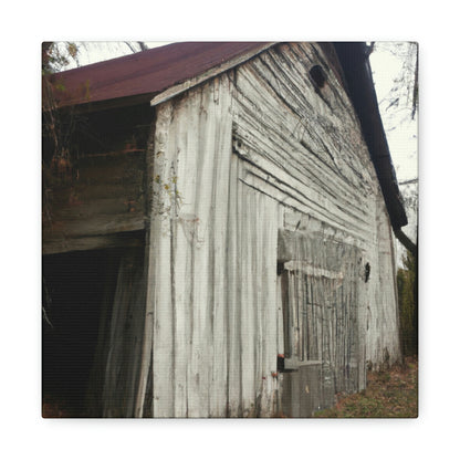 "Mysteries of the Antiquated Barn" - The Alien Canva