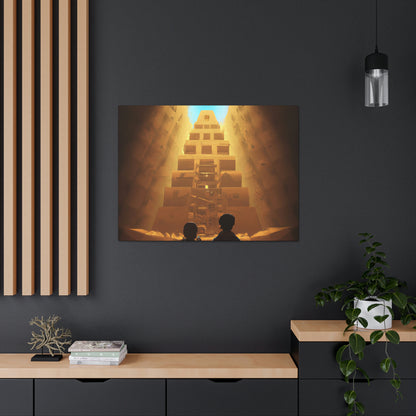 The Pyramid of Fear - The Alien Canva