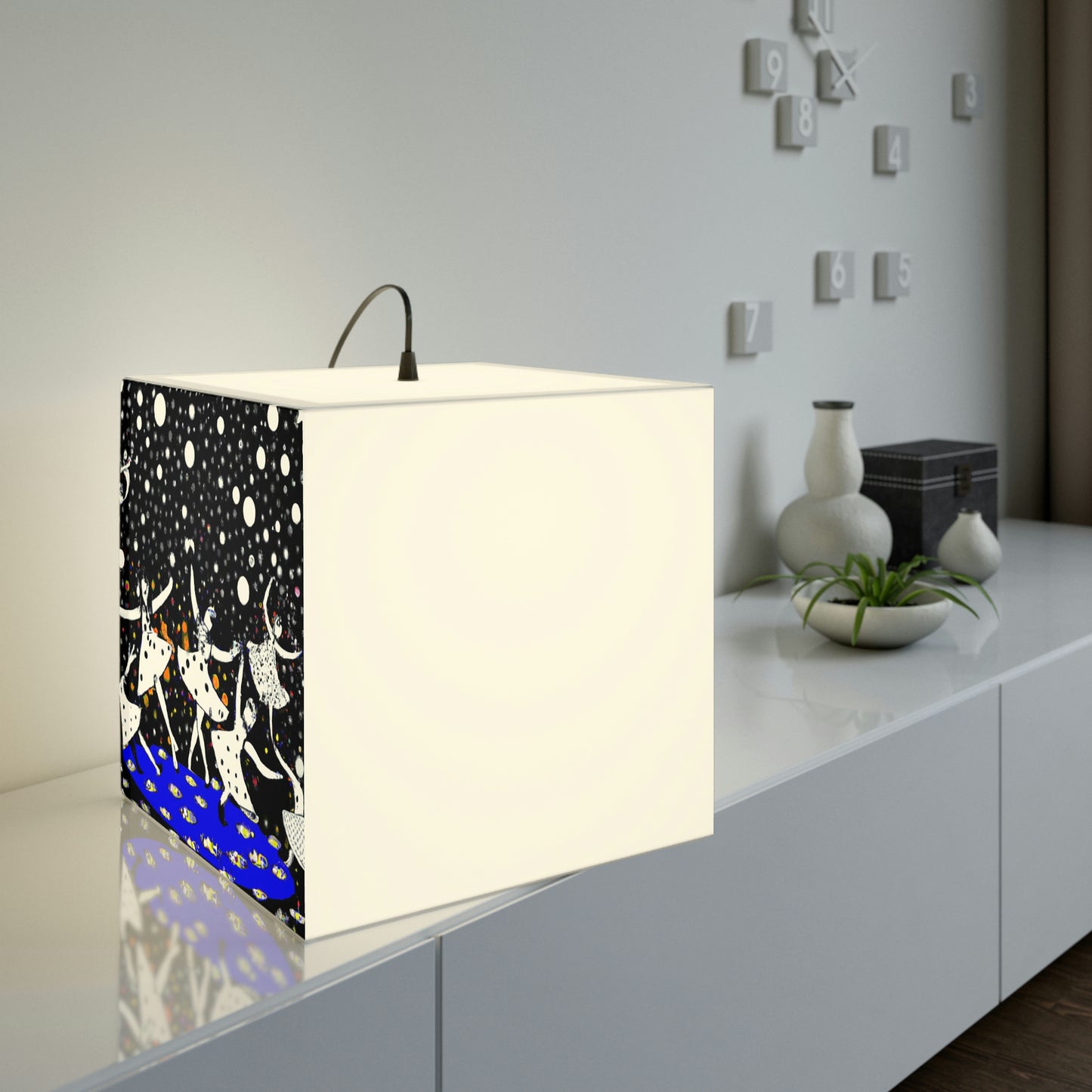 Twinkling Starlight Dance of the Fairies - The Alien Light Cube Lamp