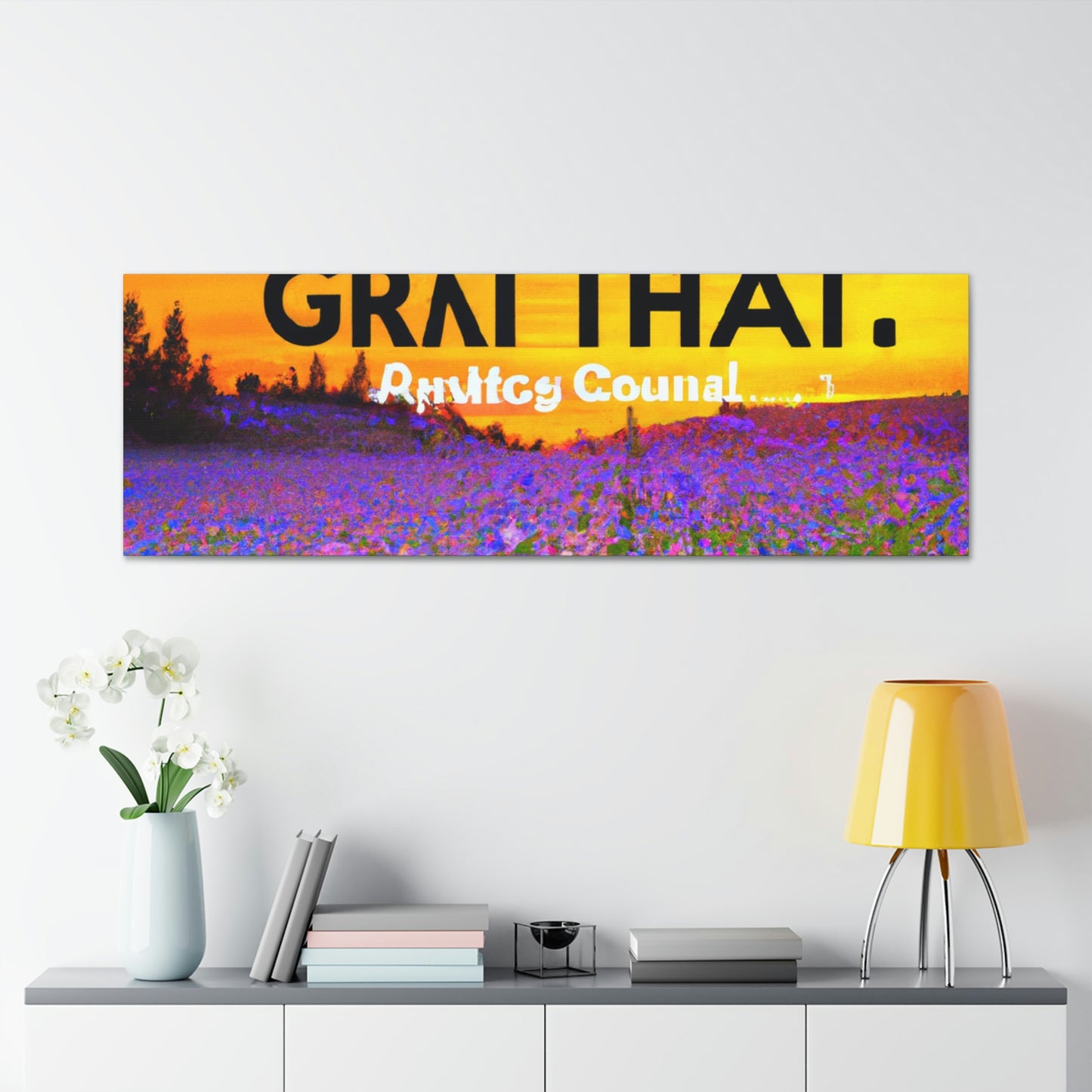 "Gratitude at Sunrise" - Canvas