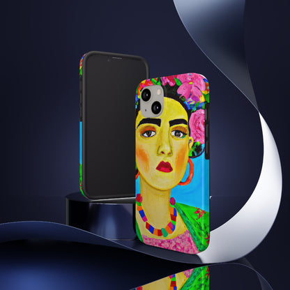 "Fierce and Free: Un tributo a las mujeres mexicanas inspirado en Frida Kahlo" - The Alien Tough Phone Cases